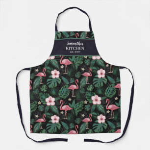Speciaal Tropisch Roze Flamingo Apron Schort