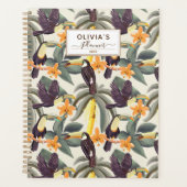 Speciaal tropisch touchpatroon 2022 planner (Voorkant)