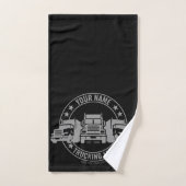 Speciaal truckgebruik op de vrachtwagen Trucker Bi Bad Handdoek (Handdoek)