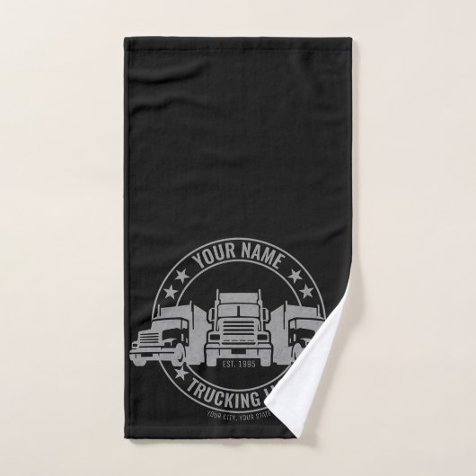 Speciaal truckgebruik op de vrachtwagen Trucker Bi Bad Handdoek (Handdoek)