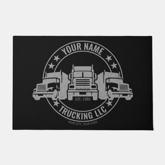 Speciaal truckgebruik op de vrachtwagen Trucker Bi Deurmat (Voorkant)