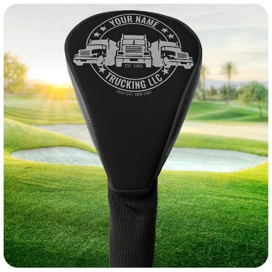 Speciaal truckgebruik op de vrachtwagen Trucker Bi Golfheadcover