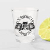 Speciaal truckgebruik op de vrachtwagen Trucker Bi Shot Glas (Voorkant)