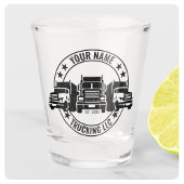 Speciaal truckgebruik op de vrachtwagen Trucker Bi Shot Glas