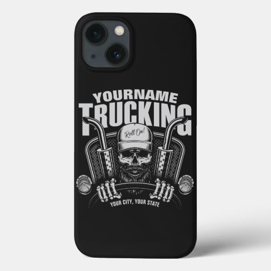 Speciaal truckgebruik Tucker Big Rig Truck Case-Mate iPhone Case (Achterkant)
