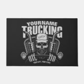 Speciaal truckgebruik Tucker Big Rig Truck Deurmat (Voorkant)
