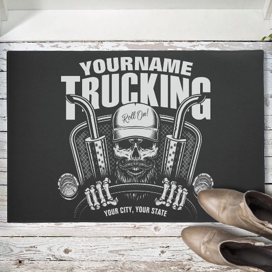 Speciaal truckgebruik Tucker Big Rig Truck Deurmat