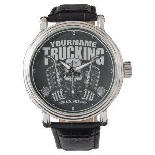 Speciaal truckgebruik Tucker Big Rig Truck Horloge