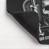 Speciaal truckgebruik Tucker Big Rig Truck Muismat (Hoek)