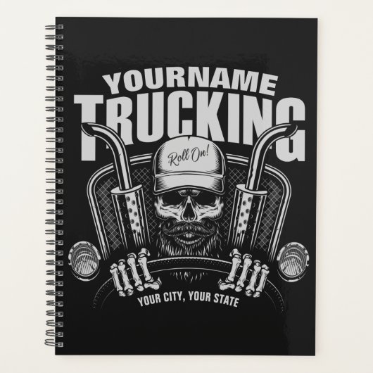 Speciaal truckgebruik Tucker Big Rig Truck Planner (Voorkant)