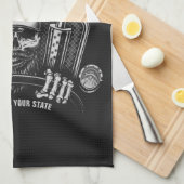 Speciaal truckgebruik Tucker Big Rig Truck Theedoek (Quarter Fold)