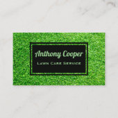 Speciaal tuinonderhoud in de grassector visitekaartje (Voorkant)