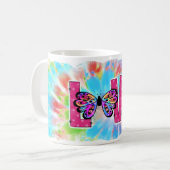 Speciaal tv-scherm met liefdesontwerp voor koffie  koffiemok (Voorkant links)