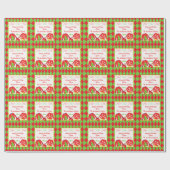 Speciaal Ugly kerstkeukenpapier Cadeaupapier (Vlak)