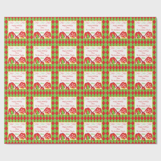 Speciaal Ugly kerstkeukenpapier Cadeaupapier (Vlak)