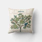 Speciaal uitgekiende Arrow Love Bird van het meisj Kussen (Achterkant)