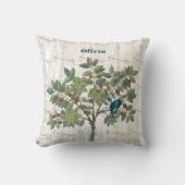 Speciaal uitgekiende Arrow Love Bird van het meisj Kussen (Voorkant)