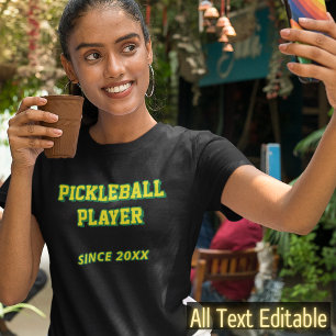 Speciaal uitgelicht of je eigen tekstkleur toevoeg t-shirt