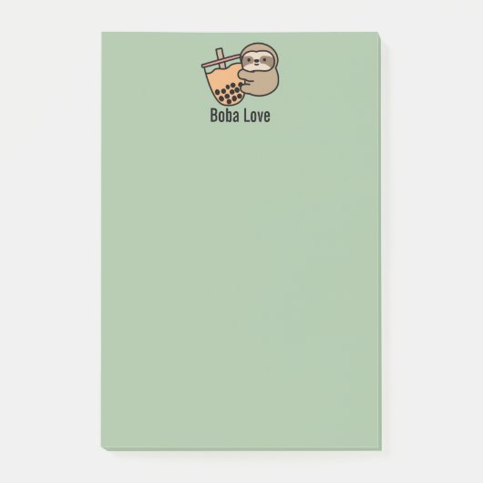 Speciaal uitgelijnd koffiebelletje thee & sleuf post-it® notes (Voorkant)