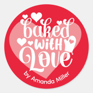 Speciaal uitgelijnd met het baken van de Love Vale Ronde Sticker