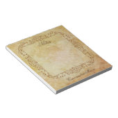 Speciaal uitgelijnd tapijt notitieblok (Schuin)