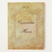 Speciaal uitgelijnd tapijt planner (Achterkant)