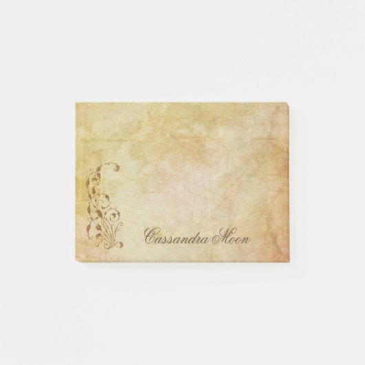 Speciaal uitgelijnd tapijt post-it® notes (Voorkant)