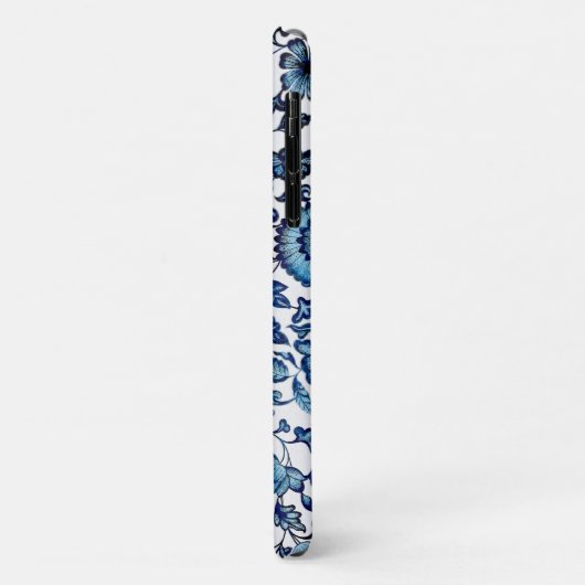 Speciaal uitgelijnde exotische afbeelding Blauw en Case-Mate iPhone Case (Achterkant/links)