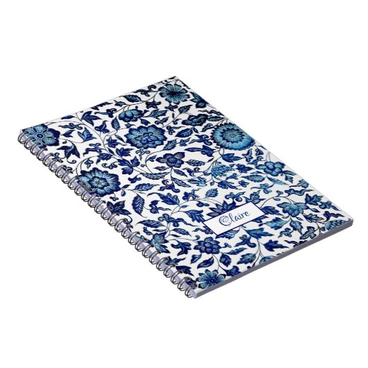 Speciaal uitgelijnde exotische afbeelding Blauw en Notitieboek (Rechterzijde)