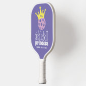 Speciaal uitgelijnde prinses Pickleball Paars Paddle (Links)