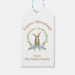 Speciaal uitgelijnde Waterverf Cadeaulabel