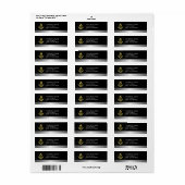 Speciaal uitgelokaliseerde Freemason Return Addres Etiket (Full Sheet)