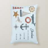 Speciaal uitgereikte geboorte van baby accent kussen (Voorkant(Verticaal))