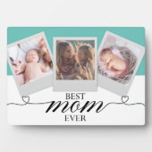 Speciaal uitgereikte mam geeft Moederdag unieke fa Fotoplaat (voorkant)