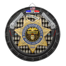 Speciaal uitgeruste Amerikaanse Service Police Edi Dartbord