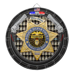 Speciaal uitgeruste Amerikaanse Service Police Edi Dartbord
