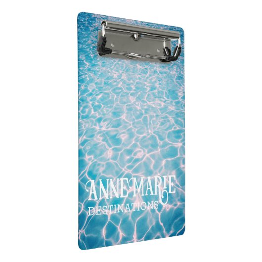 Speciaal uitgeruste aquatische zomerpool mini klembord (Schuin)