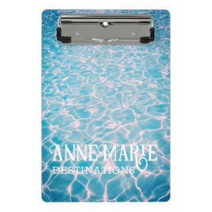 Speciaal uitgeruste aquatische zomerpool mini klembord