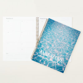 Speciaal uitgeruste aquatische zomerpool planner