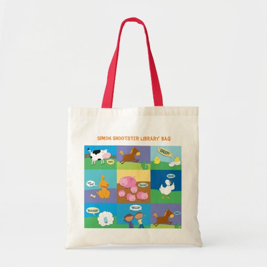 Speciaal uitgeruste bibliotheekprogramma's voor la tote bag (Voorkant)