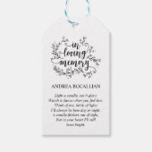 Speciaal uitgeruste bijtwijnstokken, zwart lettert cadeaulabel (Voorkant)