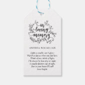 Speciaal uitgeruste bijtwijnstokken, zwart lettert cadeaulabel (Voorkant)