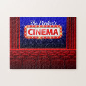 Speciaal uitgeruste bioscoopzaal legpuzzel (Horizontaal)