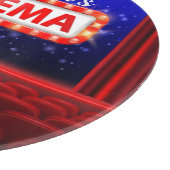 Speciaal uitgeruste bioscoopzaal snijplank (Hoek)