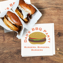 Speciaal uitgeruste brandweergarant BBQ Paper Napk