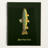 Speciaal uitgeruste bruine forel planner (Voorkant)