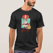 Speciaal uitgeruste Cartoon Beer Santa T-shirt (Voorkant)