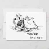 Speciaal uitgeruste Cartoon Camp Kaart (Voorkant)