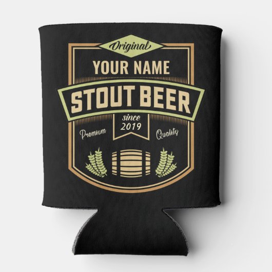 Speciaal uitgeruste donkere brouwerige brouwerijba blikjeskoeler (Achterkant)