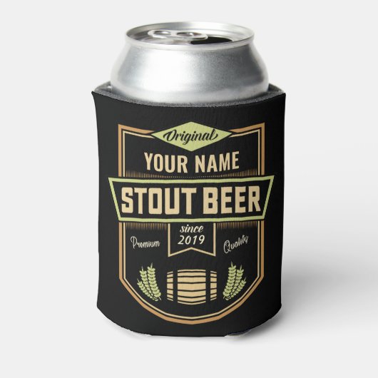 Speciaal uitgeruste donkere brouwerige brouwerijba blikjeskoeler (Blikje Achterkant)